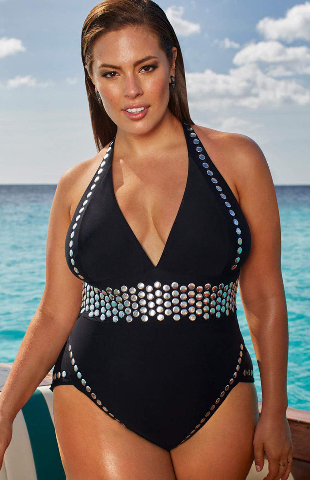 Ashley Graham für "Swimsuits for all"