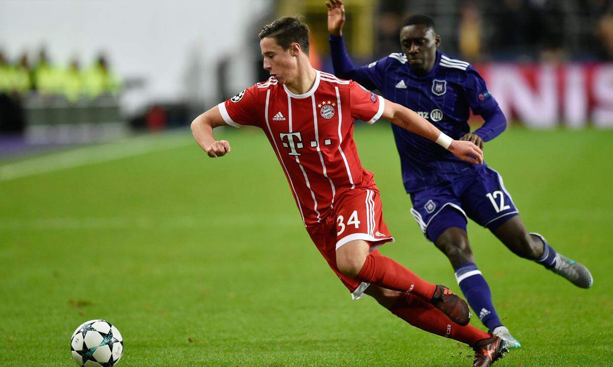 Marco Friedl, 19, feierte gegen RSC Anderlecht nicht nur sein Pflichtspieldebüt für den FC Bayern...