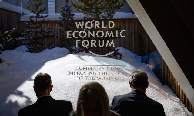 Weltwirtschaftsforum in Davos 