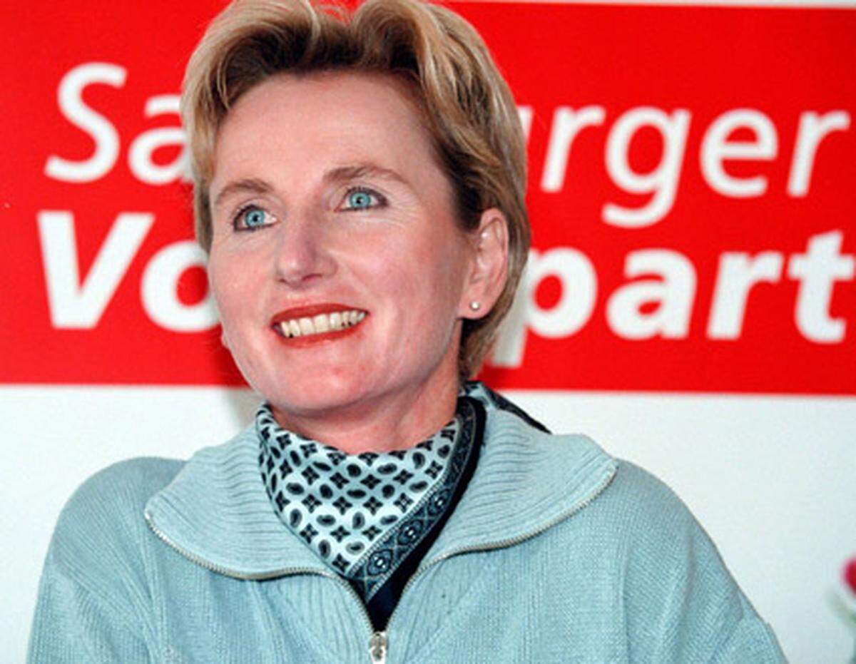 Auch in Salzburg setzte die ÖVP lange auf Sport-Promis. So war etwa die frühere Slalom-Spitzenläuferin Roswitha Steiner von 1999 bis 2004 Sportsprecherin der Volkspartei im Salzburger Landtag.