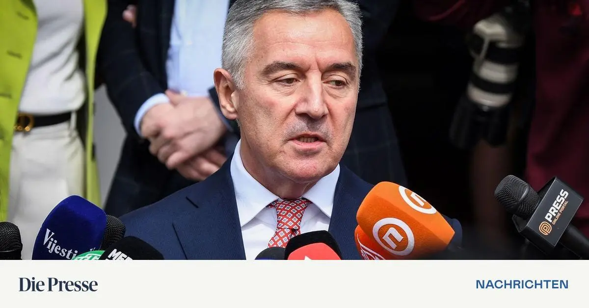 Montenegros Präsident Djukanović muss sich Stichwahl stellen