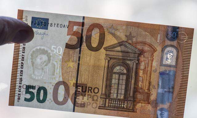 Neue 50-Euro-Banknote