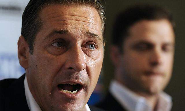 Archivbild: Strache und Gudenus