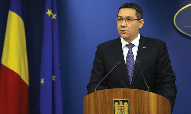 Rumäniens Premier Victor Ponta