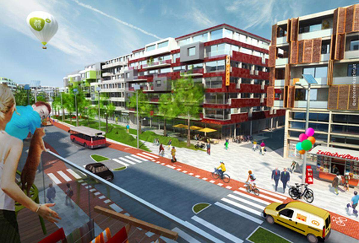 Was "aspern" von anderen Stadtentwicklungsgebieten unterscheidet, ist das Nutzungskonzept, das die "Wien 3420 Development AG" erarbeitet hat.