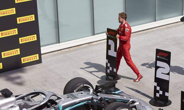 Sebastian Vettel erklärte sich in Montreal selbst zum Sieger.