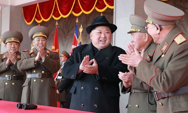 TOPSHOT-NKOREA-MILITARY-PARADE