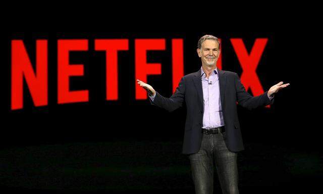 Netflix-Chef Hastings präsentierte gute Zahlen, die Aktie fiel dennoch. 
