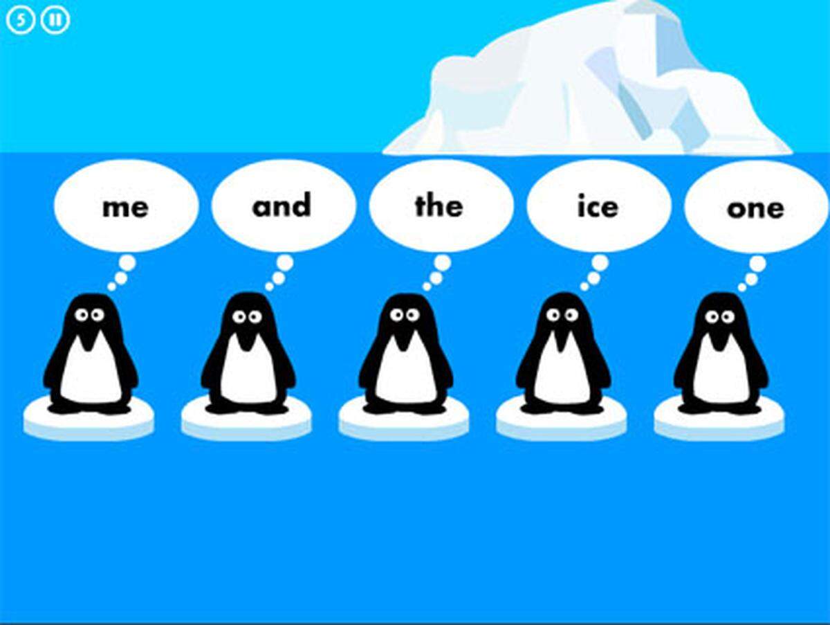 Der gesuchte Schlüssel hängt um den Nacken eines Pinguins. Bloß welcher Pinguin und wie findet man ihn? Ein erstaunlich kompliziertes Puzzle-Spiel, dessen harmlos kindliche Grafik trügt.