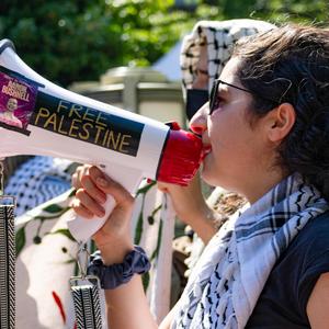 Ausweitung der Kampfzone: Demonstrierende an der George Washington University