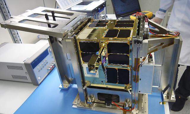 Archivbild: Der Nano-Satellit 