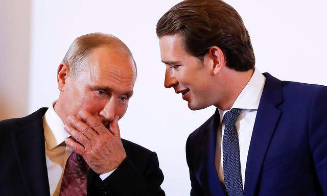 Russia´s President Vladimir Putin visits Austria