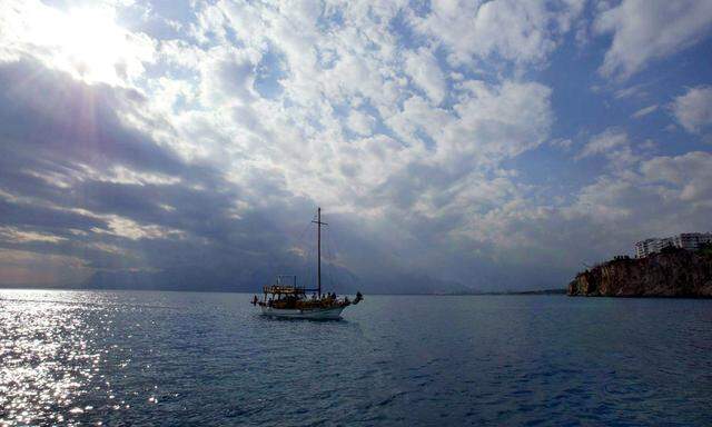 Schiff bei Antalya