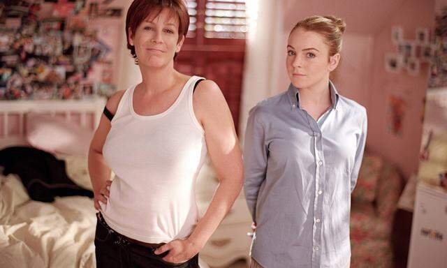 Jamie Lee Curtis und Lindsay Lohan in „Freaky Friday“, 2003.