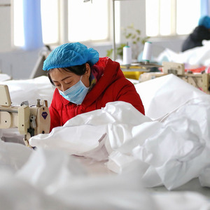 Nur in 30 Prozent aller chinesischen Klein- und Mittelbetriebe wird gearbeitet.