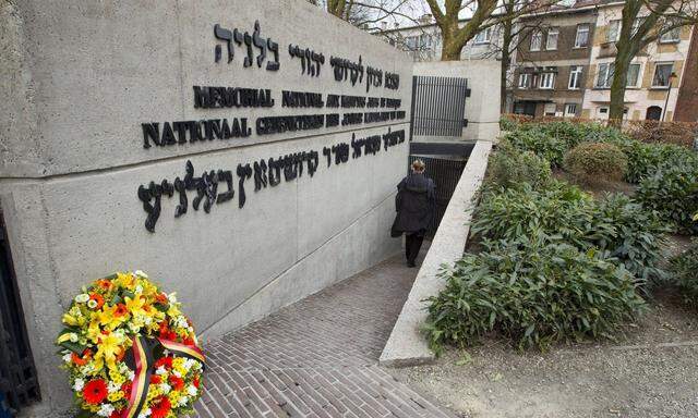 Gedenkstätte für Opfer des Holocausts in Brüssel.