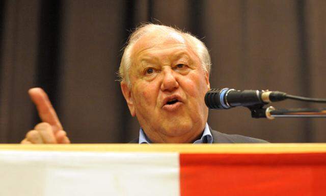 Ex-Innenminister Blecha.