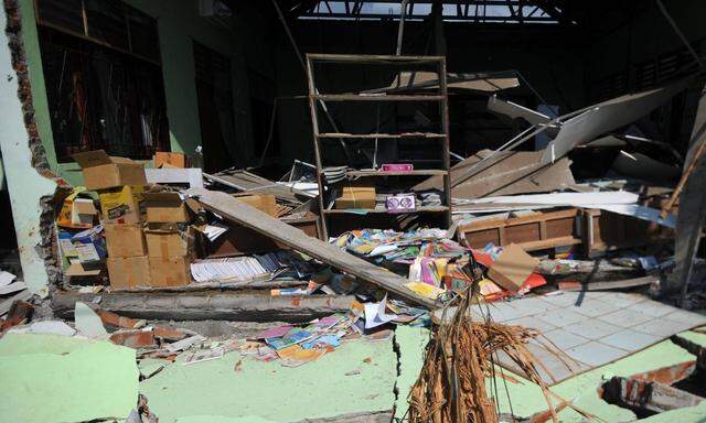 Folgen des Erdbebens in Lombok