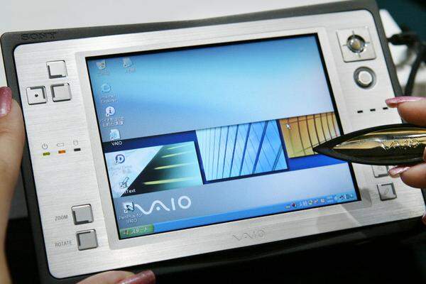 Die ersten Windows-Tablets brachten mehr als ein Kilogramm auf die Waage.