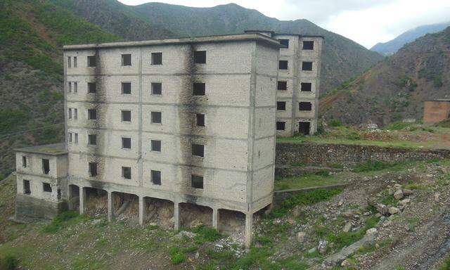 „Camp des Terrors“. Das ehemalige Straflager in der Kupfermine im albanischen Spac.