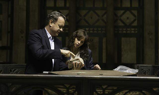 Tom Hanks und Felicity Jones in ''Inferno''