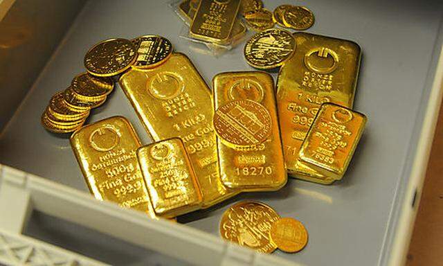 Erste Bank, Tresorraum, Tresor, Gold, Geld, Sparen, Wertsachen  Photo: Michaela Bruckberger