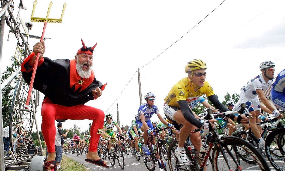 Der Deutsche Didi Senft wusste es schon immer: der Teufel wird die Radfahrer holen.