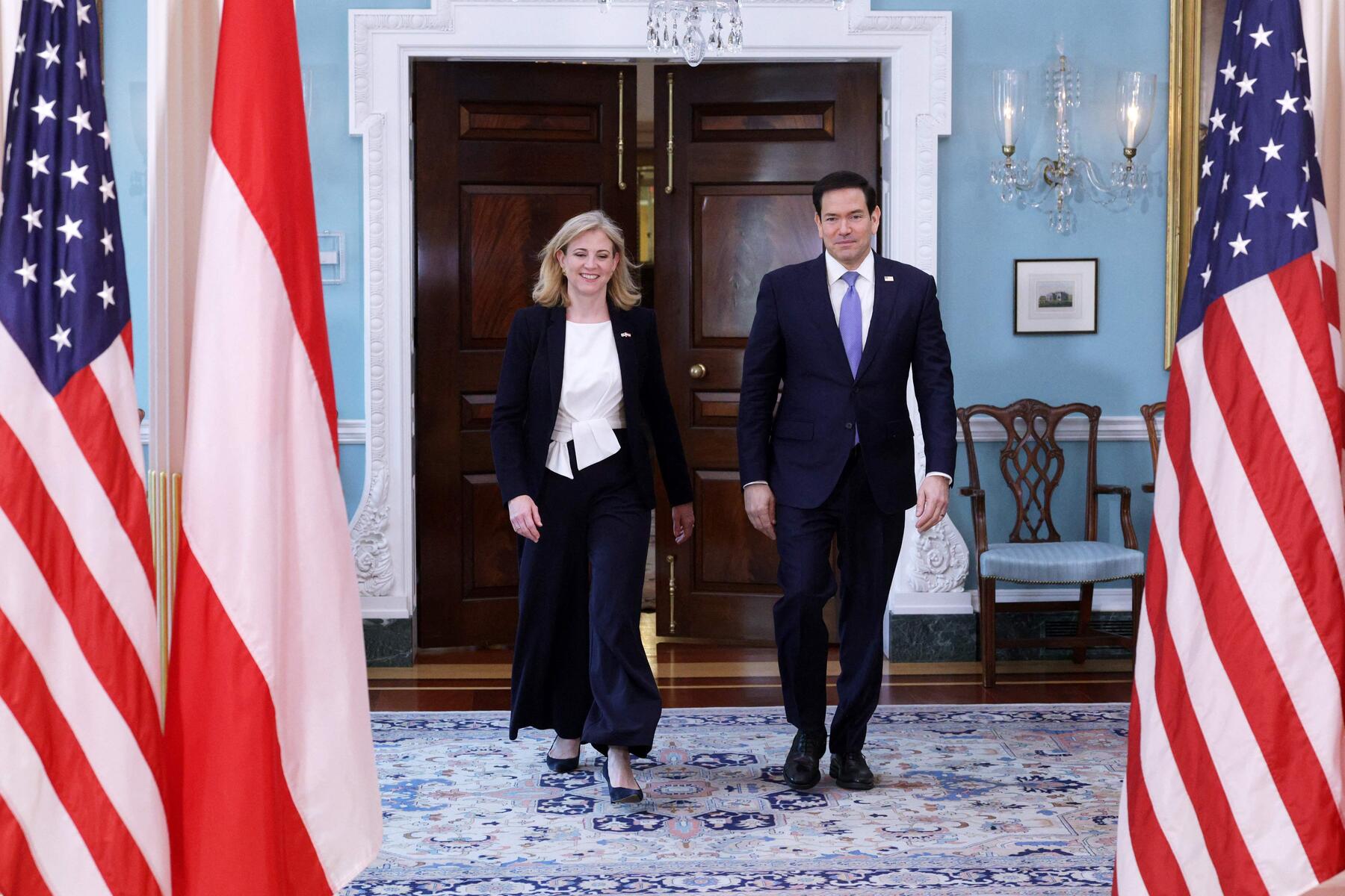 Rubio to Meinl-Reisinger: 'You are doing a good job as hosts in Vienna'