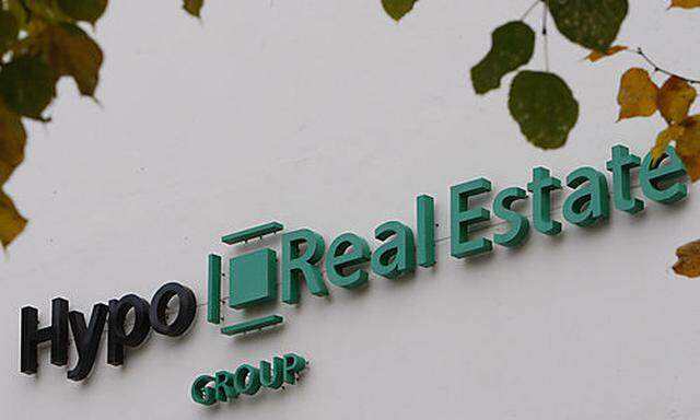 Das Logo der Hypo Real Estate 