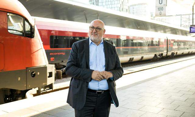 ÖBB-Chef Andreas Matthä investiert in die Modernisierung der Bahn.