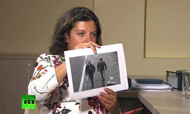 Margarita Simonjan interviewt im russischen Fernsehen die beiden mutmaßlichen Skripal-Attentäter.