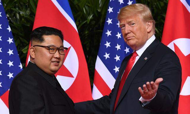 Kim und Trump im Juni