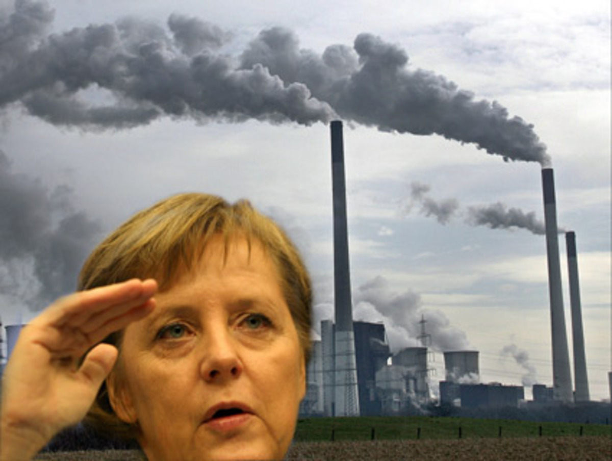 Im März verpflichtete die EU-Vorsitzende die 27 Mitgliedstaaten auf ehrgeizige Klimaschutzziele: Bis 2020 will die EU den CO2-Ausstoß um 20 Prozent senken. Offen ist, wie die Lasten verteilt werden.