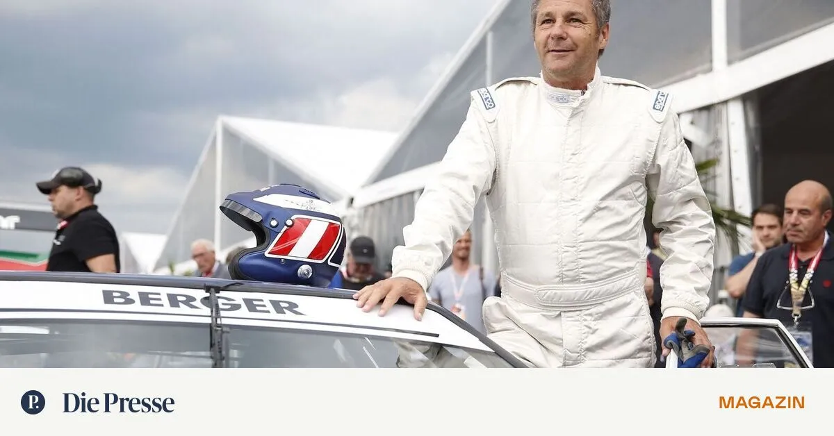 Gerhard Berger Das Leben mit etwas weniger PS