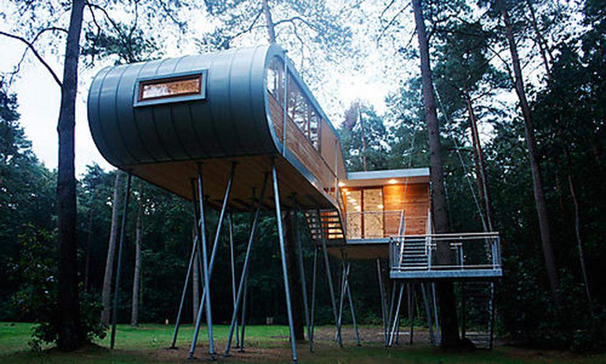 Der deutsche Architekt Andreas Wenning hat sich auf Baumhäuser spezialisiert und bisher mehr als 30 davon realisiert.