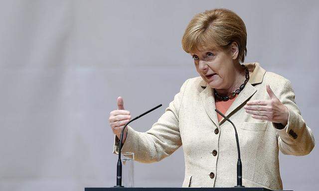 Germany's Chancellor Merkel 