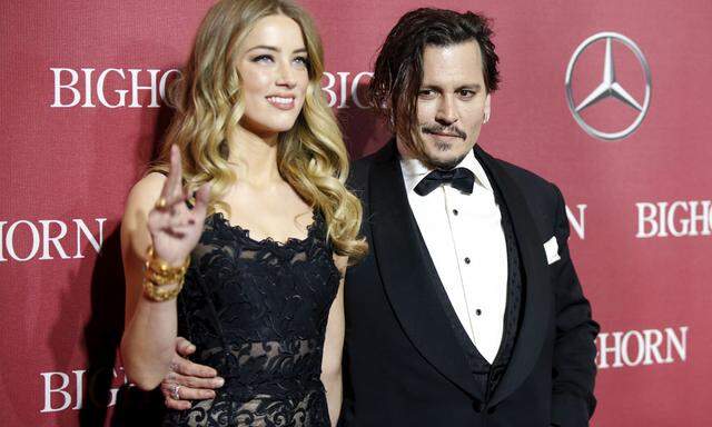 Amber Heard und Johnny Depp