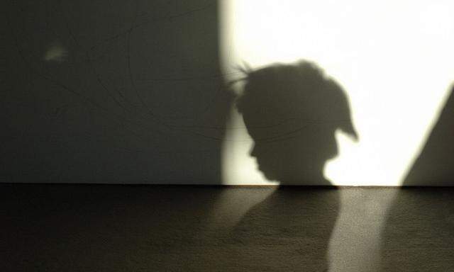 Schatten eines Kindes