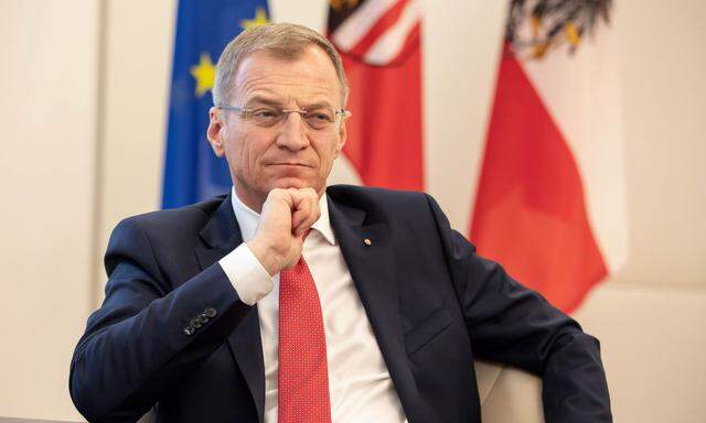 Oberösterreichs Landeshauptmann Thomas Stelzer (ÖVP), seit Jänner Vorsitzender der Landeshauptleutekonferenz.