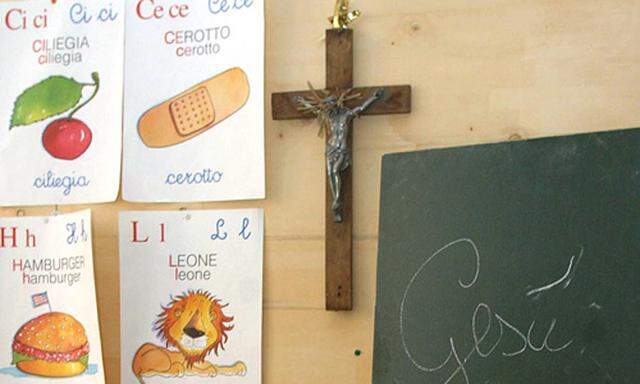 Urteil gegen Italien: Richter verbannen Kreuze aus Klassen