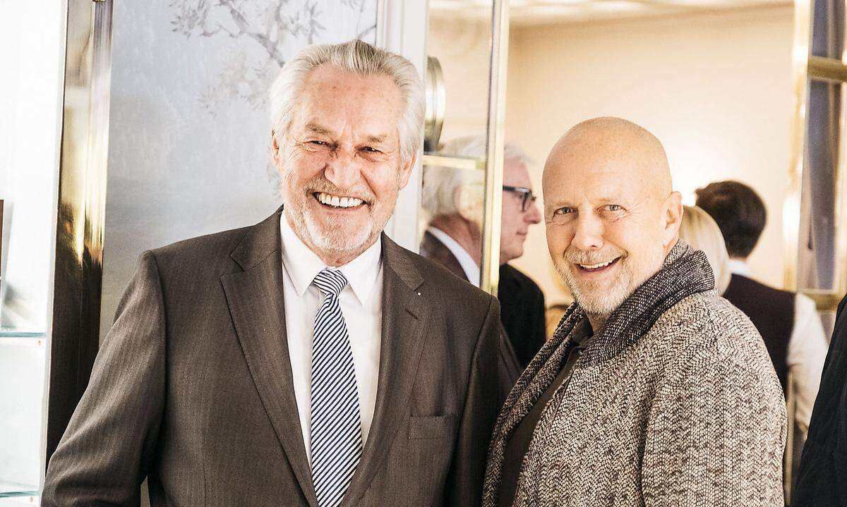 Die Umgestalter: Cafetiér Josef Zauner und Designer Andreas Lackner (rechts).