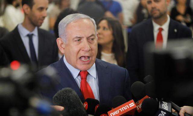 Benjamin Netanjahu setzt alles auf eine Karte.
