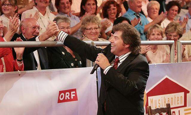 'Musikantenstadl' neu ab 23. September 2006: Premiere mit dem Publikumsliebling Andy Borg.