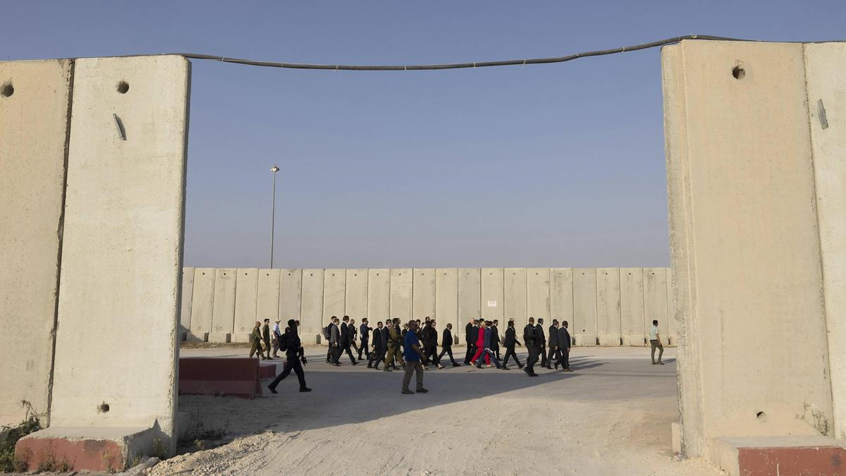 Kerem Shalom ist ein wichtiger Grenzübergang für Hilfsgüter in den Gazastreifen.
