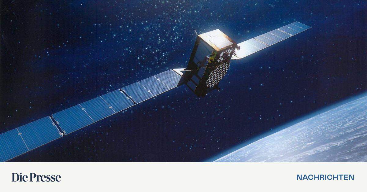 The abandoned European satellite ERS-2 burned up in the Earth's atmosphere