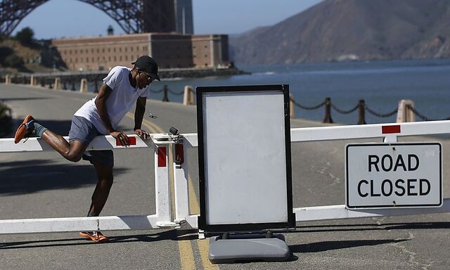 Geschlossene Straße