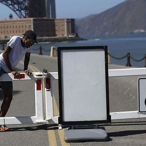 Geschlossene Straße