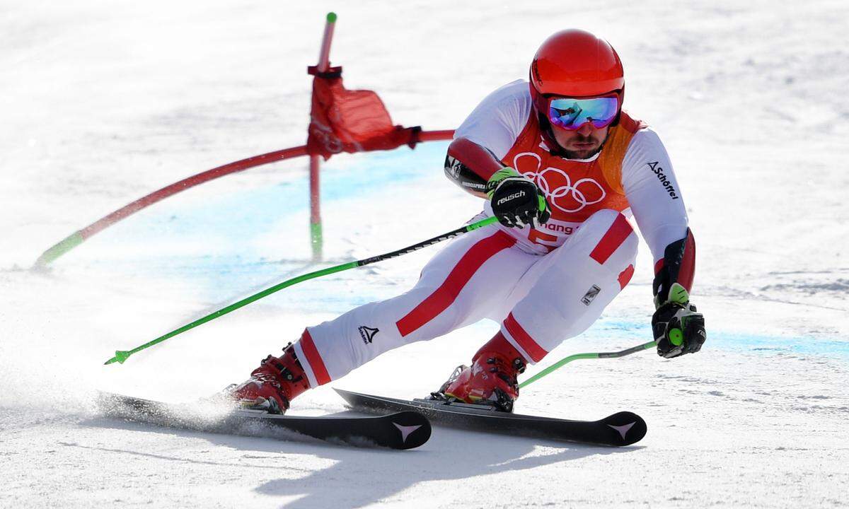 Marcel Hirscher fährt im Riesentorlauf von Pyeongchang dem Rest der Welt auf und davon. Er gewinnt mit 1,27 Sekunden Vorsprung auf Henrik Kristoffersen sein zweites Gold.