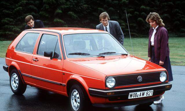 Da schaust: Golf GL, 1983. Zwei Jahre später war das Auto als eines der ersten bei uns mit Katalysator zu haben.