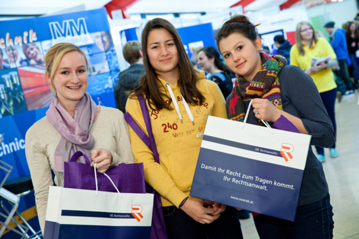 Das Interesse der Studenten und Absolventen war groß.